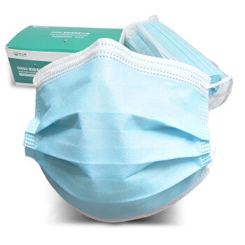 POWECOM DM95 Surgical Dental 3 Ply Non Medical Face Masks Case